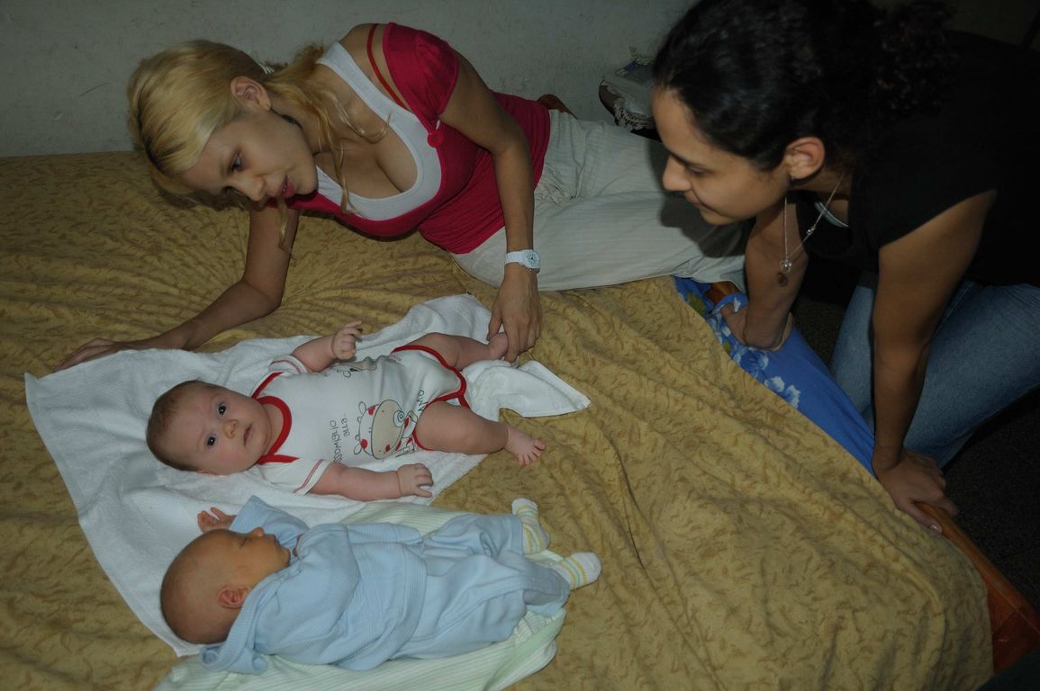 With cousin Lionel and aunt Berenice